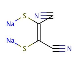 Dimercaptomaleonitrile disodium salt hydrate (CAS 5466-54-6) - chemical structure image