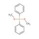 Dimethoxydiphenylsilane (CAS 6843-66-9) - chemical structure image