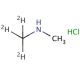 Dimethyl-1,1,1-d3-amine hydrochloride (CAS 120033-84-3) - chemical structure image