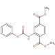 Dimethyl 2-[(phenoxycarbonyl)amino]terephthalate - chemical structure image