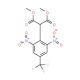Dimethyl 2-[2,6-dinitro-4-(trifluoromethyl)phenyl]malonate - chemical structure image