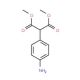Dimethyl 2-(4-aminophenyl)malonate - chemical structure image