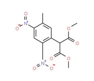 Dimethyl 2-(5-methyl-2,4-dinitrophenyl)malonate (CAS 941294-15-1) - chemical structure image