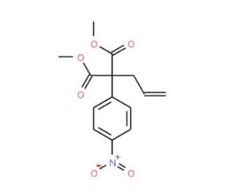Dimethyl 2-allyl-2-(4-nitrophenyl)malonate (CAS 404597-63-3) - chemical structure image