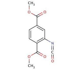 Dimethyl 2-isocyanatoterephthalate (CAS 179114-94-4) - chemical structure image