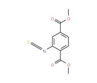 dimethyl 2-isothiocyanatoterephthalate - chemical structure image