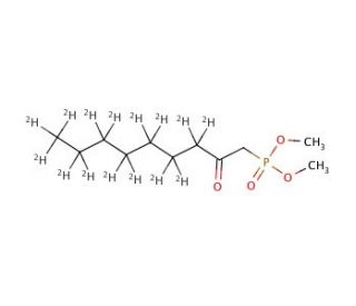 Dimethyl (2-Oxononyl)phosphonate-d15 - chemical structure image