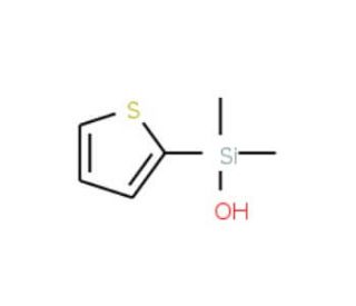 Dimethyl(2-thienyl)silanol (CAS 197009-90-8) - chemical structure image