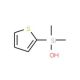 Dimethyl(2-thienyl)silanol (CAS 197009-90-8) - chemical structure image