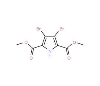 Dimethyl 3,4-dibromo-1H-pyrrole-2,5-dicarboxylate (CAS 473401-83-1) - chemical structure image