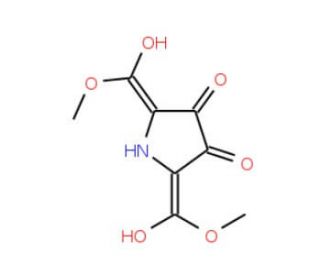 Dimethyl 3,4-dihydroxypyrrole-2,5-dicarboxylate (CAS 1632-19-5) - chemical structure image