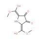 Dimethyl 3,4-dihydroxypyrrole-2,5-dicarboxylate (CAS 1632-19-5) - chemical structure image