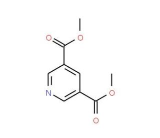 Dimethyl 3,5-Pyridinedicarboxylate (CAS 4591-55-3) - chemical structure image