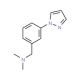 Dimethyl-(3-pyrazol-1-yl-benzyl)-amine - chemical structure image