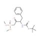 Dimethyl((3S)-4-phenyl-3-(Boc-amino)-2-oxobutyl)phosphonate (CAS 176504-90-8) - chemical structure image
