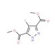 Dimethyl 4-iodo-1H-pyrazole-3,5-dicarboxylate (CAS 1027819-68-6) - chemical structure image