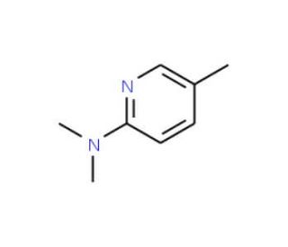 Dimethyl-(5-methyl-pyridin-2-yl)-amine - chemical structure image