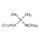 Dimethyl(dimethylamino)vinylsilane (CAS 13391-72-5) - chemical structure image