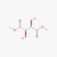 (+)-Dimethyl L-tartrate (CAS 608-68-4) - chemical structure image