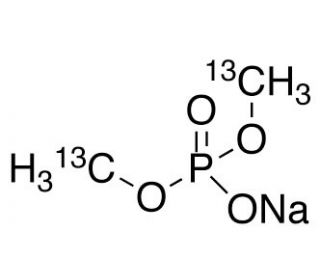 Dimethyl Phosphate-13C2 Sodium Salt (CAS 157487-95-1) - chemical structure image
