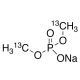 Dimethyl Phosphate-13C2 Sodium Salt (CAS 157487-95-1) - chemical structure image