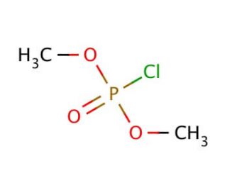 Dimethyl Phosphorochloridate (CAS 813-77-4) - chemical structure image