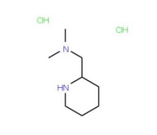 Dimethyl-piperidin-2-ylmethyl-amine dihydrochloride - chemical structure image