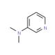 Dimethyl-pyridin-3-yl-amine (CAS 18437-57-5) - chemical structure image