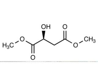 Dimethyl (S)-(&minus;)-Malate (CAS 617-55-0) - chemical structure image