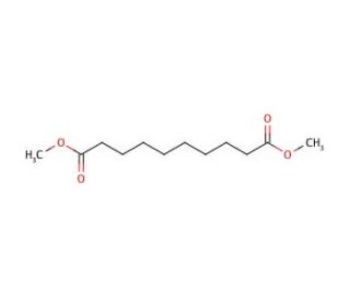 Dimethyl sebacate (CAS 106-79-6) - chemical structure image