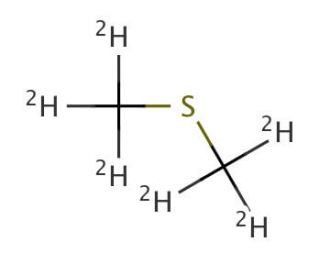 Dimethyl sulfide-d6 (CAS 926-09-0) - chemical structure image