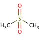 Dimethyl sulfone (CAS 67-71-0) - chemical structure image