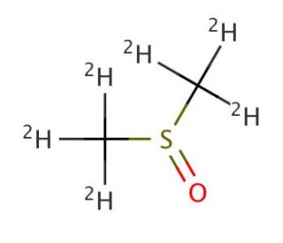 Dimethyl sulfoxide-d6 (CAS 2206-27-1) - chemical structure image