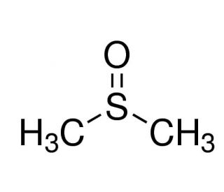 Dimethyl Sulfoxide (DMSO), cell culture reagent (CAS 67-68-5) - chemical structure image