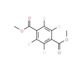 Dimethyl terephthalate-2,3,5,6-d4 (CAS 74079-01-9) - chemical structure image