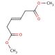 Dimethyl trans-3-Hexenedioate (CAS 25126-93-6) - chemical structure image