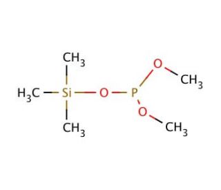 Dimethyl trimethylsilyl phosphite (CAS 36198-87-5) - chemical structure image