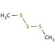 Dimethyl trisulfide (CAS 3658-80-8) - chemical structure image