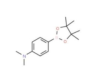 Dimethyl[4-(4,4,5,5-tetramethyl-1,3,2-dioxaborolan-2-yl)phenyl]amine (CAS 171364-78-6) - chemical structure image