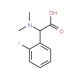 Dimethylamino-(2-fluoro-phenyl)-acetic acid - chemical structure image