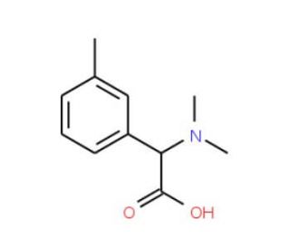 Dimethylamino-m-tolyl-acetic acid - chemical structure image
