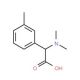 Dimethylamino-m-tolyl-acetic acid - chemical structure image