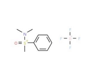 (Dimethylamino)methylphenyloxosulfoniumtetrafluoroborate (CAS 21077-81-6) - chemical structure image