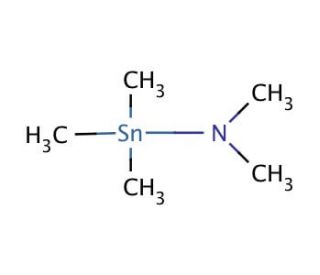 (Dimethylamino)trimethyltin(IV) (CAS 993-50-0) - chemical structure image