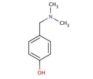 (Dimethylaminomethyl)phenol (CAS 25338-55-0) - chemical structure image