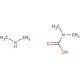 Dimethylammonium dimethylcarbamate (CAS 4137-10-4) - chemical structure image