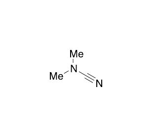 Dimethylcyanamide (CAS 1467-79-4) - chemical structure image