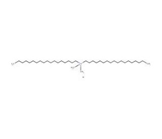 Dimethyldioctadecylammonium bromide (CAS 3700-67-2) - chemical structure image
