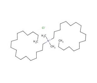 Dimethyldioctadecylammonium chloride (CAS 107-64-2) - chemical structure image
