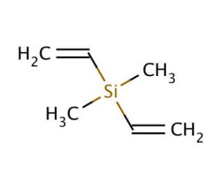 Dimethyldivinylsilane (CAS 10519-87-6) - chemical structure image